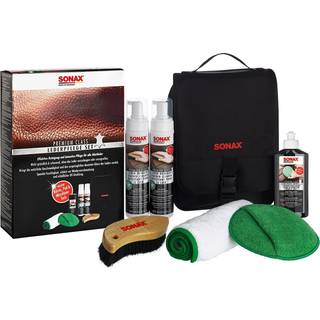 Læderpleje sæt - Sonax Premium Class Leather Care Set - 7 dele