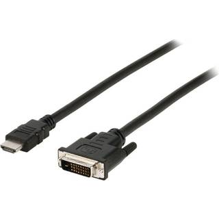 High Grade DVI - HDMI kabel - Guldbelagt - 3 m