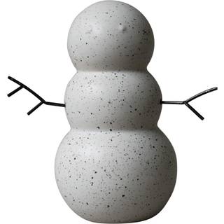 Dbkd Snowman Juledekoration 16,5 Cm - Julepynt Keramik Mole Dot - 20170502md