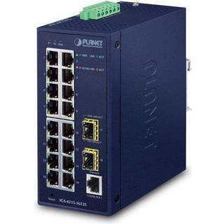 PLANET IP30 Industrial L2/L4 16-Port
