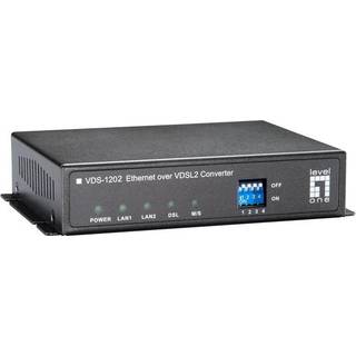 LevelOne VDS-1202 - short-haul modem - 10Mb LAN 100Mb LAN Ethernet over VDSL