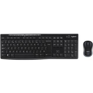 Logitech MK270 Wireless Combo - BE - Tastatur & Mus sæt - Belgisk - Sort