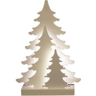 Julesilhuet 3D LED med træ motiv NORDIC WINTER