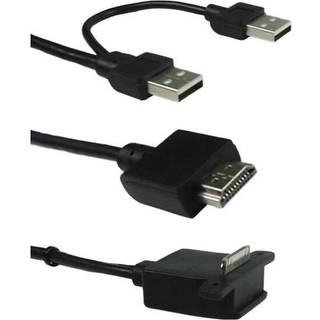 GeChic 1503 dockport cable, 1,2m cable length, black