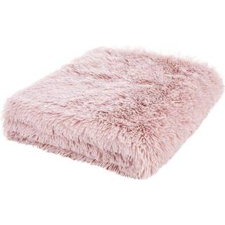 Catherine Lansfield Catherine Lansfield Pink So Soft Cuddly Deep Pile Faux Fur Throw