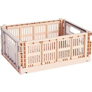 HAY - HAY Colour Crate Mix M - Powder - Småopbevaring - Beige