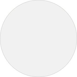 bordbeskytter Ø 110 cm 2 mm PVC mat