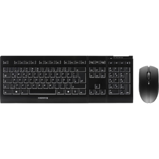 Cherry B.UNLIMITED 3.0 - Tastatur & Mus sæt - Nordisk - Sort