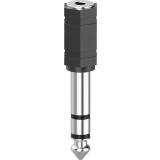 Hama 3.5 mm to 6.3 mm jack cable gender changer