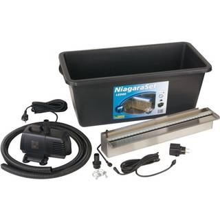 Ubbink Niagara 60 LED SET Wasserfall-Set Edelstahl Beleuchtet