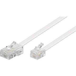 RJ11/6P4C - RJ45/8P4C Telefon kabel til netværkstinstallation | 3 m | PRIS-MATCH