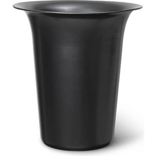 Spun Alu Basket - High - Blackened Aluminium