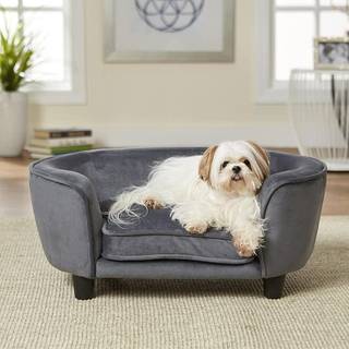 Hundesofa Coco 67,31 x 40,64 x 27,94 cm grå