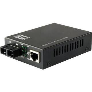 LevelOne GVT-2002 - fibre media converter - 10Mb LAN 100Mb LAN GigE