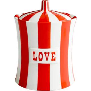 Jonathan Adler Vice Love Duftlys t - Duftlys Porcelæn Rød - JA-30638