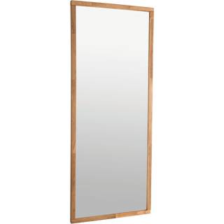 Rowico Home Confetti spejl Brunt læder 150 x 60 cm