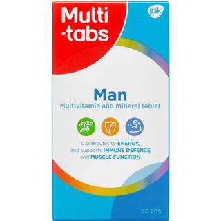 Multi-tabs Man 60 stk.