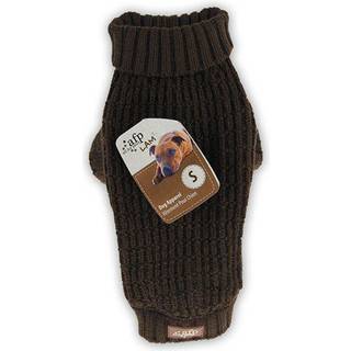 AFP All For Paws - Knitted Dog Sweater Fishermans Brown M 30.5cm