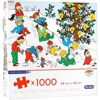 Peliko Pippi Langstrømpe Puslespil, 1000 brikker