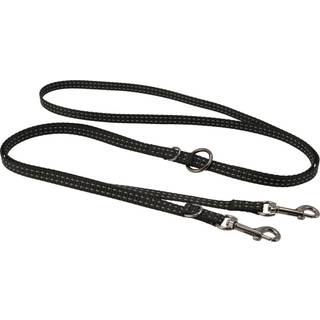 Dogman Dressurline Iris sort 25mm