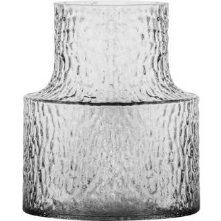 Skrufs Glasbruk Kolonn vase struktur 20 cm