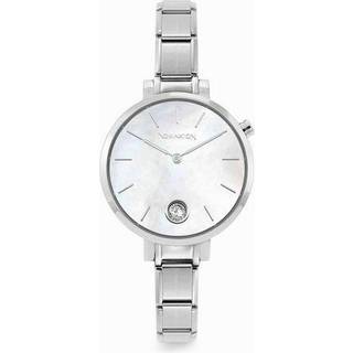 Nomination Silver Paris Mother Of Pearl Crystal Watch
