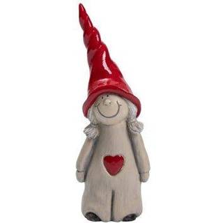Peek-a-boo Santa girl H.18,5cm