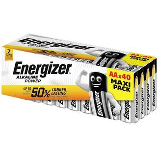 Energizer E303711100 AA-batteri 40 stk
