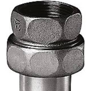 lodde union 3/4'' - 22 mm. Med en rørgevindmuffe og en loddemuffe