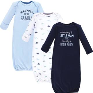 Hudson baby unisex baby bomuld kjoler nyeste familiemedlem 0-6 m?neder