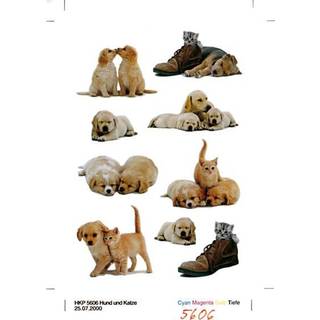Herma: Hundehvalpe og killinge klistermærkesæt