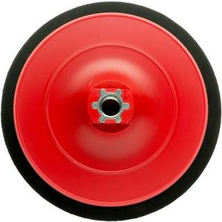 Bagskive / underlagsplade til polermaskiner Mirka Backing Pad, Ø150 mm, M14, blød, rød