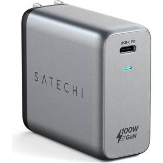 Satechi GaN PD Vægoplader med USB-C - 100W