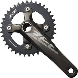 Shimano ZEE MTB kranksæt med 1 klinge 36T Inkl. leje - Længde på pedalarm 175 mm