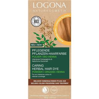 Logona Hårpleje Hair Colour Plejende plante-hårfarve Kobberblondine 100 g (1.020,00 kr / 1 kg) - 100 g