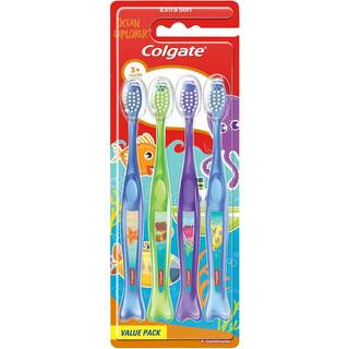 Colgate Børnetandbørster 4 stk. Ocean Explorer 2-8 år
