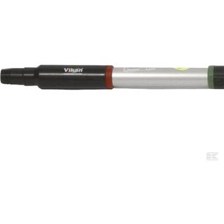 Vikan Aluminiumsskaft 1565 mm Ø31 mm m/vandgennemløb Sort (299152)