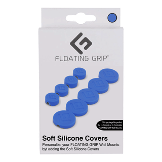Floating Grip Wall Mount Covers (Blue) - Miscellaneous - Sony PlayStation 5