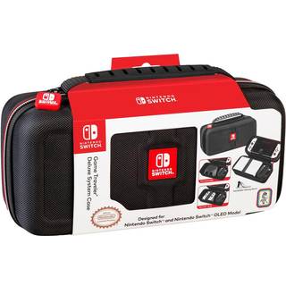 BigBen Interactive Official Traveler Deluxe System Case - Black (Nintendo Switch) - Miscellaneous Tilbehør til spillekonsol - Nintendo Switch