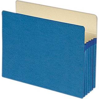 Smead 73235 5 1/4-tommer exp farvet fillomme lige fane brev bl?