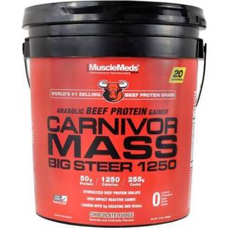MuscleMeds - Carnivor Mass Big Steer 20 portioner, Chokoladefudge