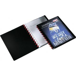 Durable DURALOOK Easy Plus med 20 lommer, A4 sort
