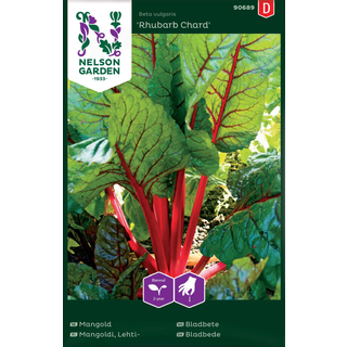 Bladbede 'Rhubarb Chard'