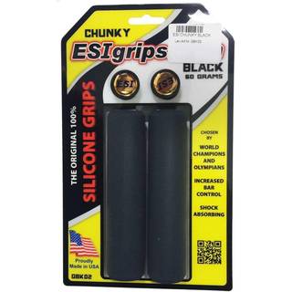 ESI Grips Chunky silicone håndtag flere farver - Farve Sort