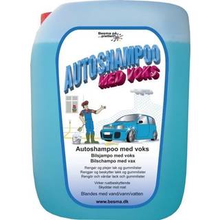 Autoshampoo m. voks. til manuel bilvask 20L (110150)