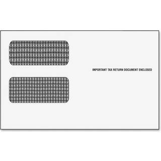 TOPS 2222ES Dobbelt vindue Skatteform Konvolut/1099R/MISC FORMS SELV SEAL 9 X 5 5/8 (pakke af 24)
