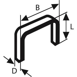 Bosch Fladtrådklammer type 51
