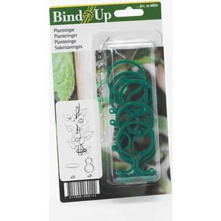 Nelson Garden 6019 Planteklip Grøn plast, 6 cm, 20-pak