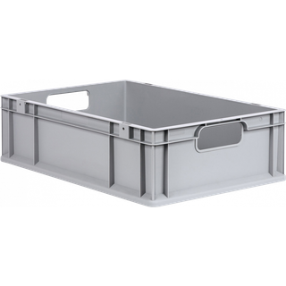MÜLLER & SOHN Plastkasse Eurobox NextGen Economy 600x400x170mm med åbne greb