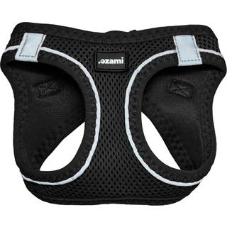 Ozami Air-mesh hundesele - Sort - M